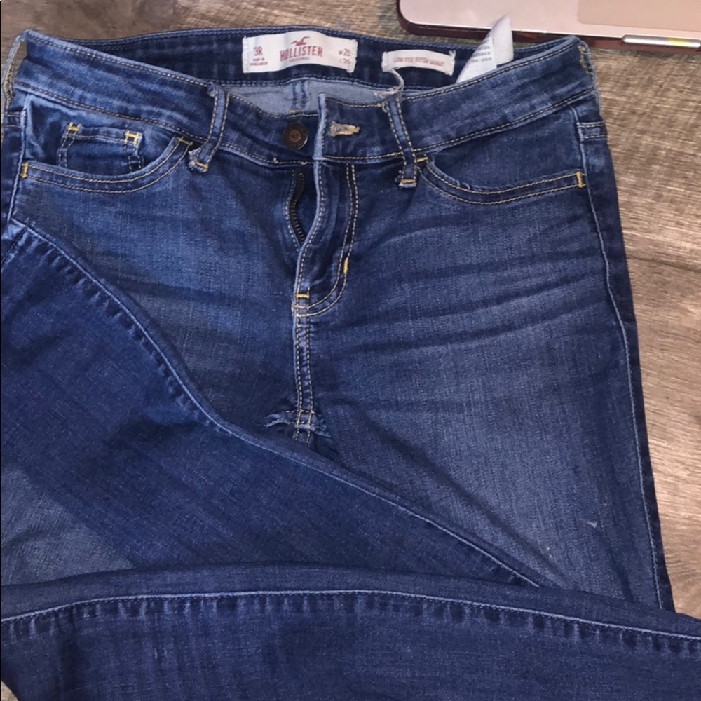 Dark wash Hollister jeans